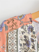 Mini Dress, Boho Dress, Sundress, Blue Calla - Wild Rose Boho