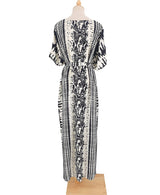 Beach Dress, Cover Up, Kaftan Dress, Black Tie Dry - Wild Rose Boho