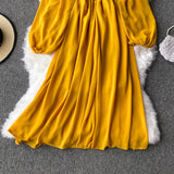Midi Dress, Boho Vintage Dress, Smocked Dress, Honey in Green, Pink, Orange, Yellow and Red - Wild Rose Boho