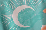 Boho Robe, Kimono Robe, Moon Light in Green - Wild Rose Boho