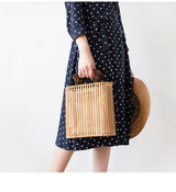 Boho Bag, Bamboo Bag, Baila Bag - Wild Rose Boho