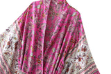 Boho Robe, Kimono Robe, Irma in Pink Berry - Wild Rose Boho