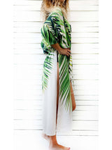 Beach Robe, Cover Up, White Travel - Wild Rose Boho