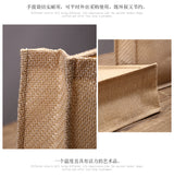 Boho Bag, Linen Jute Basket Bag, Mango
