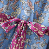 Boho Robe, Kimono Robe, Tayanna Blue Lily of the Nile - Wild Rose Boho
