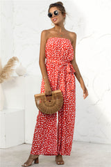 Boho Jumpsuit, Romper, Quincy in Orange - Wild Rose Boho