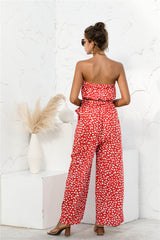 Boho Jumpsuit, Romper, Quincy in Orange - Wild Rose Boho