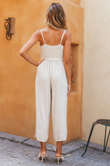 Boho Jumpsuit, Boho Romper, Delphine Ivory