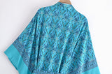 Boho Robe, Kimono Robe, Beach Cover up, Oceane Gem