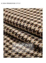 Boho Autumn Blazer, Vintage Plaid Blazer Xena in Brown