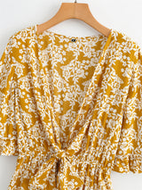 Boho Jumpsuit, Boho Romper, Playsuit, Florence in Yellow