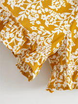 Boho Jumpsuit, Boho Romper, Playsuit, Florence in Yellow