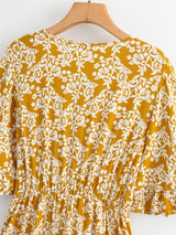 Boho Jumpsuit, Boho Romper, Playsuit, Florence in Yellow