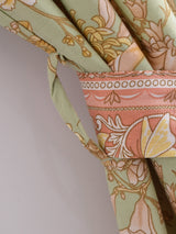 Boho Robe, Kimono Robe, Beach Cover up, Green Sierra Lace