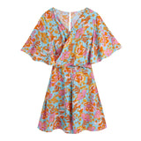 Boho Jumpsuit, Boho Romper, De Rose Blossom