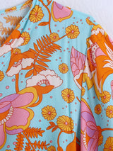 Boho Jumpsuit, Boho Romper, De Rose Blossom