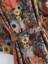 Boho Robe, Kimono Robe,  Beach Cover up, Vadoma