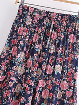 Boho Skirt, Hippie Skirts, Maxi Skirt, Elliana Green Kezia