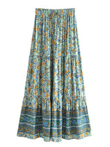 Boho Skirt, Hippie Skirts, Maxi Skirt, Elliana Green Kezia
