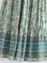 Boho Skirt, Hippie Skirts, Maxi Skirt, Elliana Green Kezia