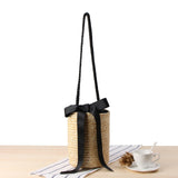 Boho Bag, Woven Straw Handbag, Alice Bag - Wild Rose Boho