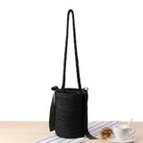 Boho Bag, Woven Straw Handbag, Alice Bag - Wild Rose Boho