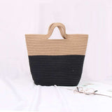 Boho Bag, Woven Straw Handbag, Tia Bag - Wild Rose Boho