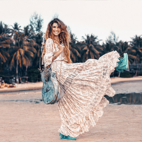 Boho chic maxi clearance dresses