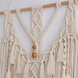 Boho Macrame Wall Hanging - Handwoven Tapestry - Bohemian Home Decor Elowen