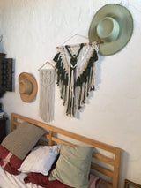 Boho Macrame Wall Hanging - Handwoven Tapestry - Bohemian Home Decor Ceija
