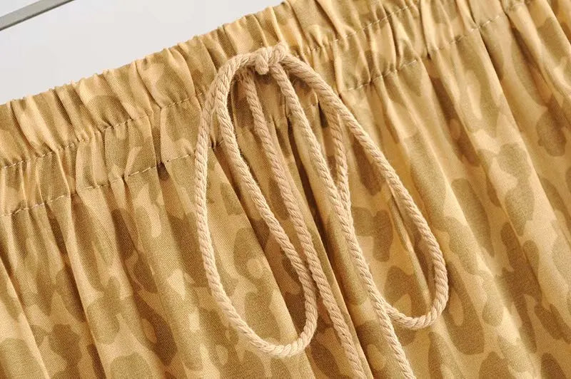 Boho Style Skirt – “Golden Dune” Mustard Maxi Skirt for Fall or Festival Looks