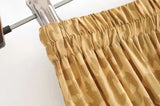 Boho Style Skirt – “Golden Dune” Mustard Maxi Skirt for Fall or Festival Looks