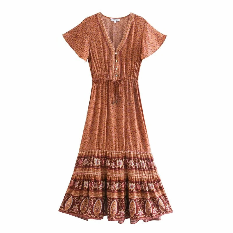 flowy boho dress Boho Maxi Dress