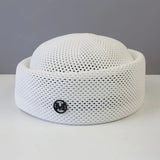 Boho Pillbox Hat - Breathable Crochet Summer Cap