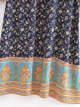 Bohemian Maxi Gown – “Desert Heirloom” Floral Long Sleeve Bohemian Gown