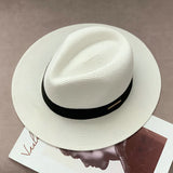 Boho Sun Beach Hat - Classic Panama Straw Hat