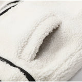 Boho Winter Coat - Lamb Wool Mix Jacket - Phoebe: Zipper Loose Fit