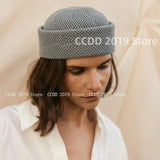 Boho Pillbox Hat - Breathable Crochet Summer Cap