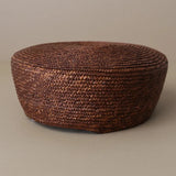 Boho Pillbox Hat - French Handwoven Straw Beret Hat