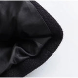 Boho Winter Coat -Wool Mix Jacket - Leia in Black and Pine