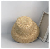 Boho Panama Hat - French Hepburn Wheat Straw Hat