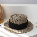 Boho Sun Beach Hat - French Salix Straw Beach Hat