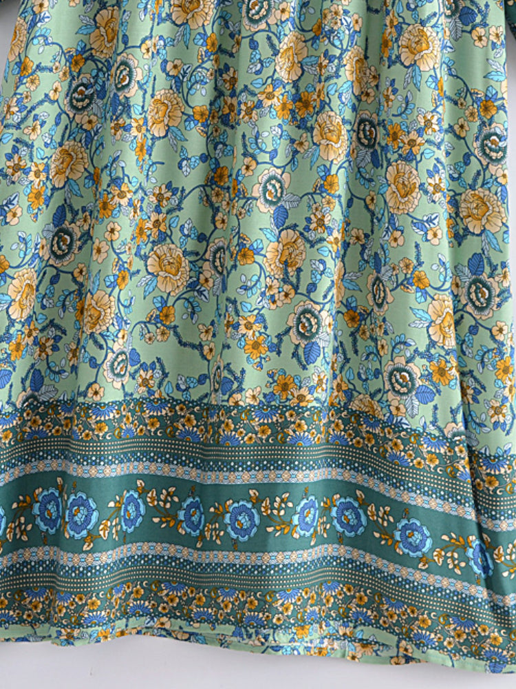 Gown Dress, Boho Maxi Dress, Loose Dress, Carina Rose in Purple