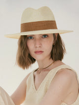 Boho Sun Beach Hat - Classic Panama Straw Hat