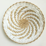 Boho Wall Decor - Handcrafted Rattan Grass Weaving - Moroccan Style