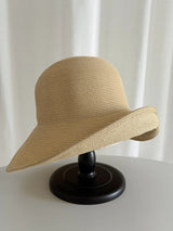 Boho Sun Beach Hat - Foldable Wide Brim Travel Straw Hat