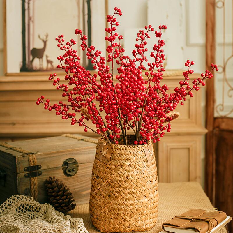 Seaweed Basket - Hand Woven Flower Basket - Indoor Decoration and Storage