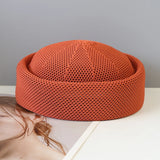 Boho Pillbox Hat - Breathable Crochet Summer Cap
