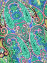 Boho Blouse – “Festival Muse” Floral Long Sleeve Tie Front Tope