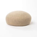Boho Beret Hat - British Wool Felt Painter Hat